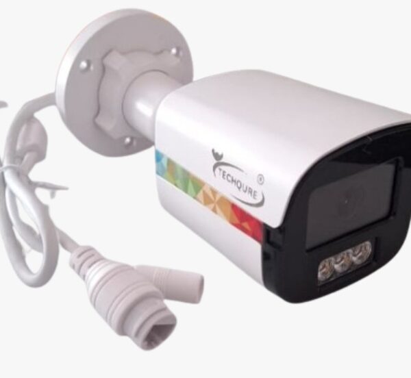 TechQure Bullet Color Vision IP Camera 5MP ECO