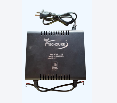 Techqure CCTV Power Suppy 16 Chanel